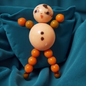 Bakelite crib toy from 1920 to 1940 collectible Bakelite - Vintage- GUC